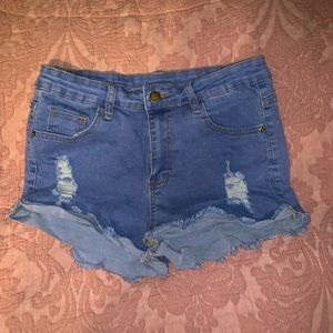 jean shorts